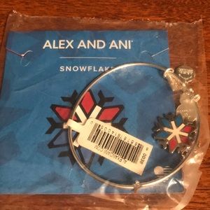 Alex and Ani snowflake bracelet